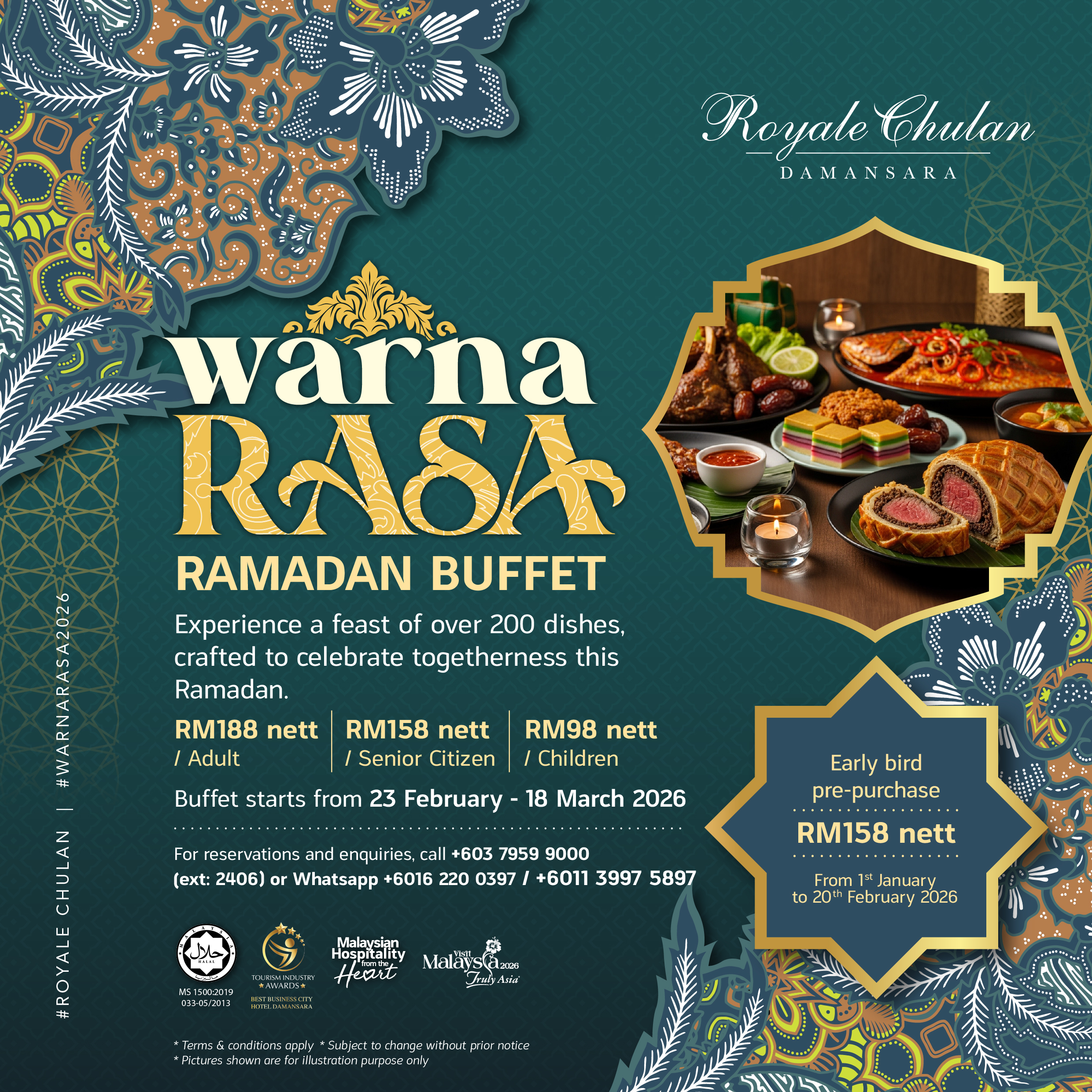 Cakes & Pastries Discount at Royale Chulan Kuala Lumpur