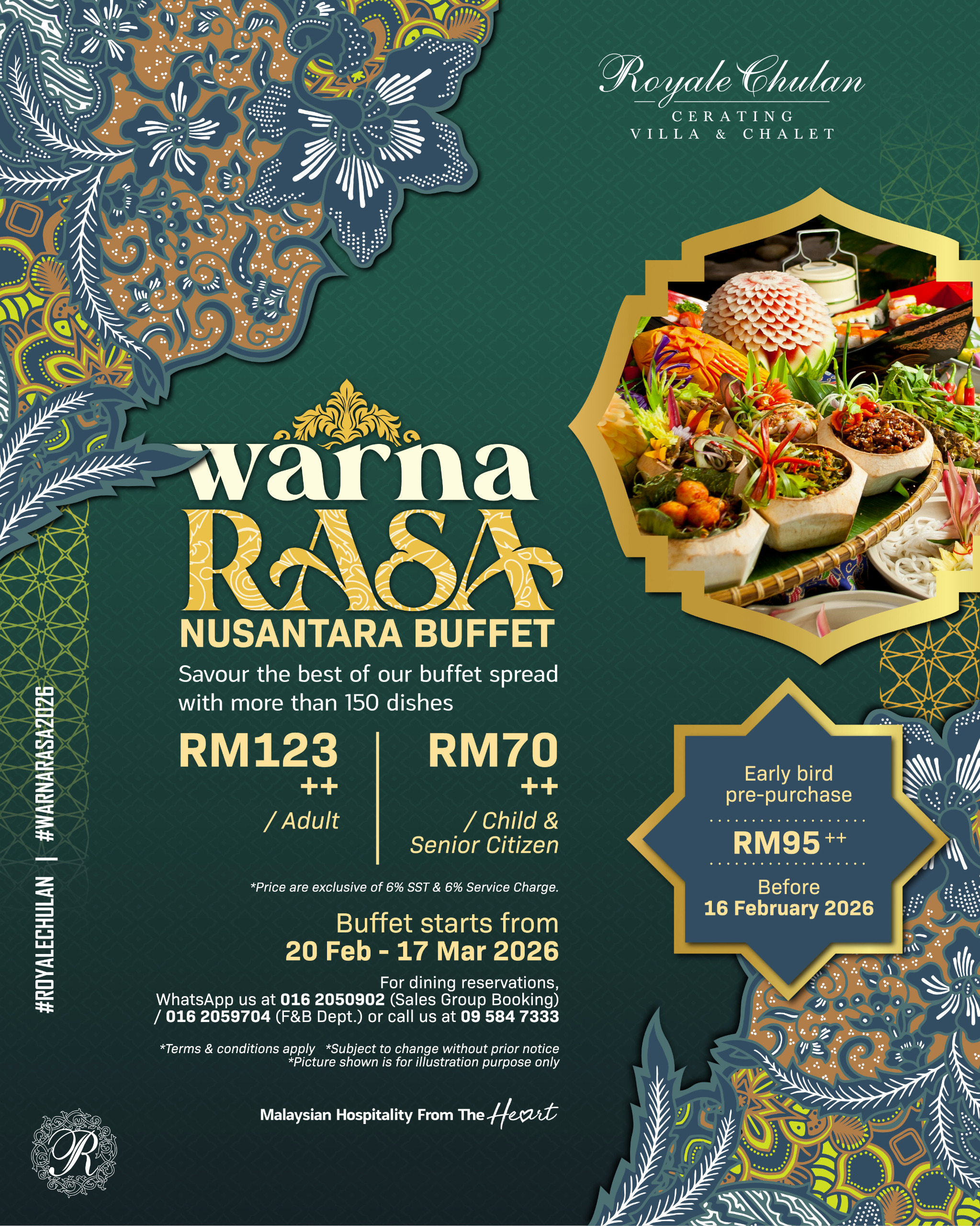 Cakes & Pastries Discount at Royale Chulan Kuala Lumpur