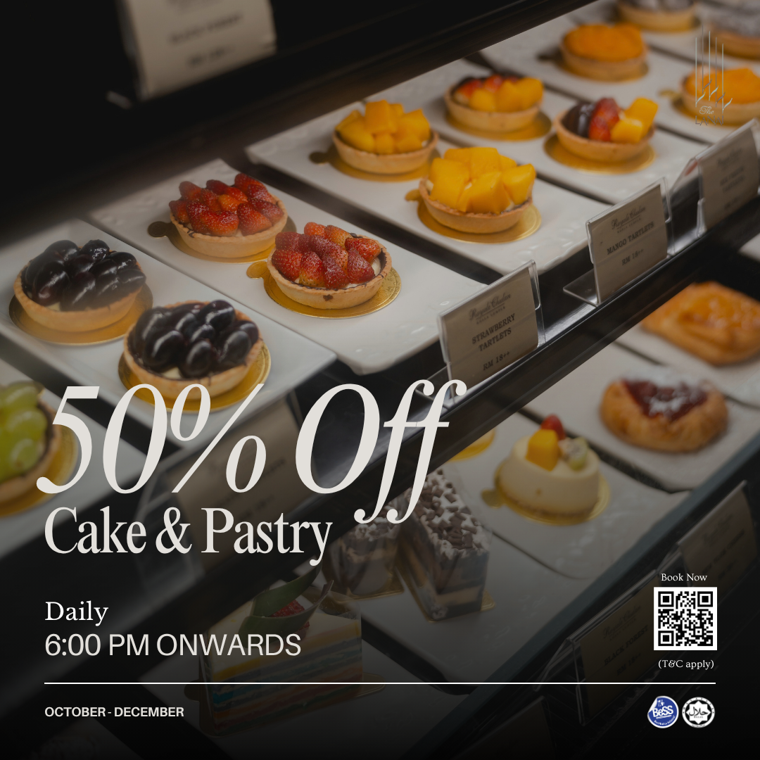 Cakes & Pastries Discount at Royale Chulan Kuala Lumpur